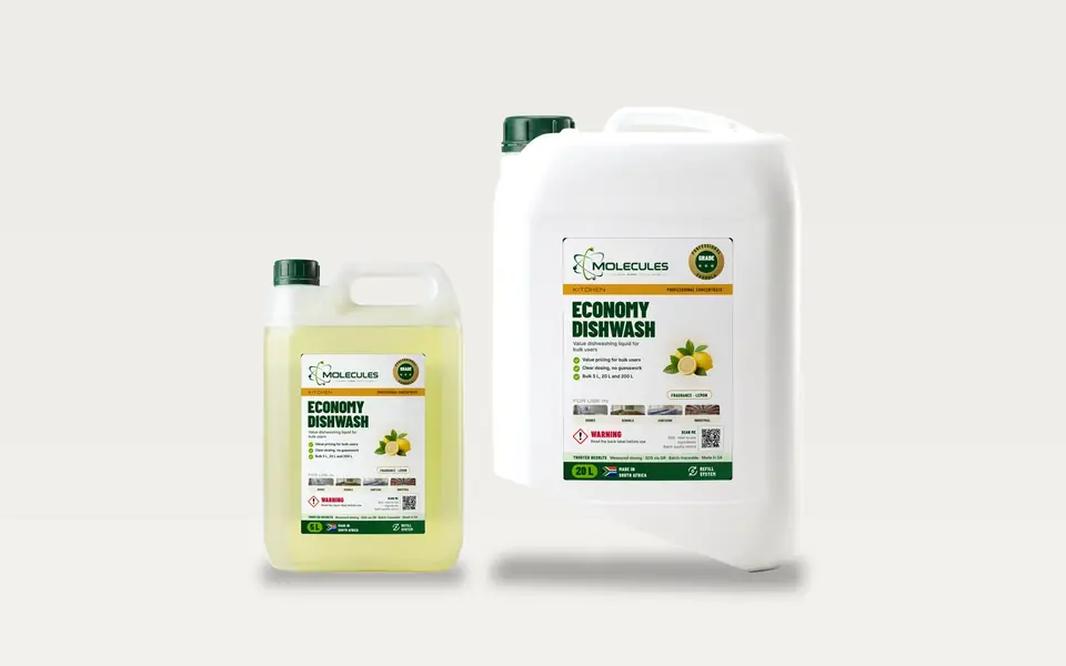 Molecules Economy Dishwashing Liquid in every pack size
