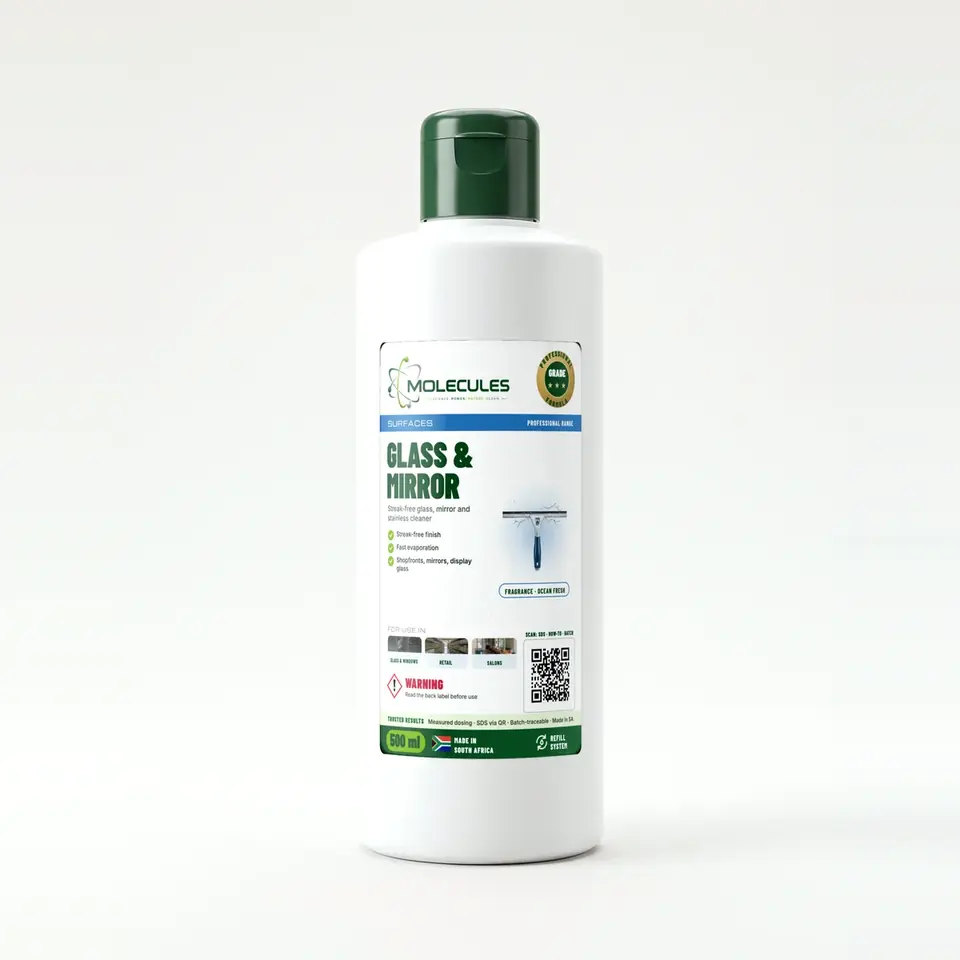 Molecules Glass & Mirror Cleaner 500 ml trigger
