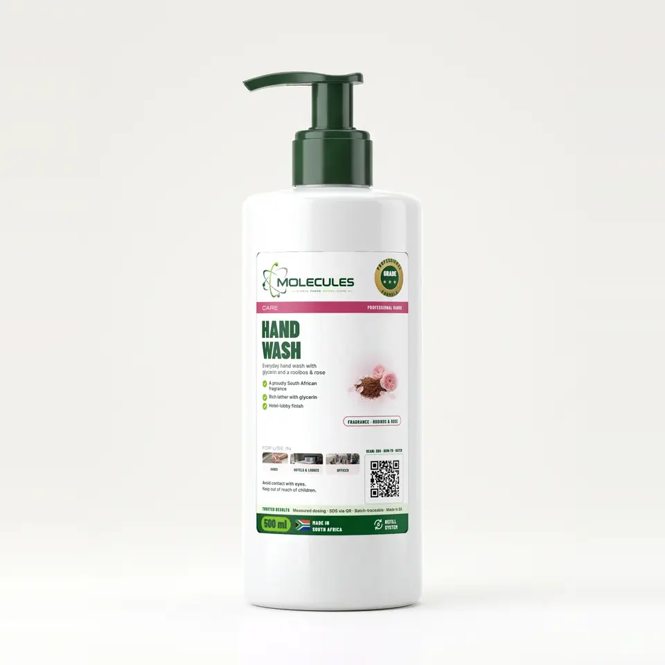 Molecules Hand Wash Rooibos & Rose 500 ml