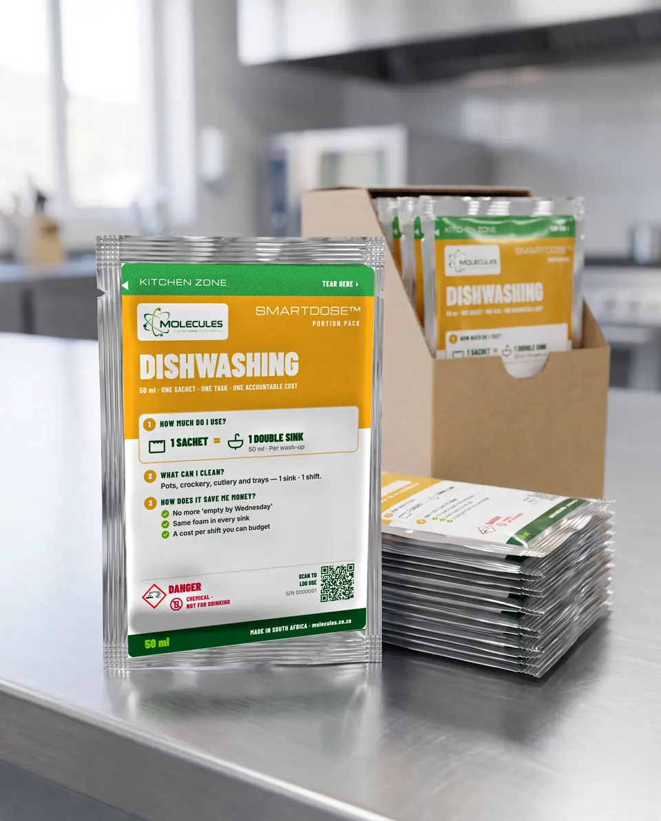 Dishwashing SmartDose sachets